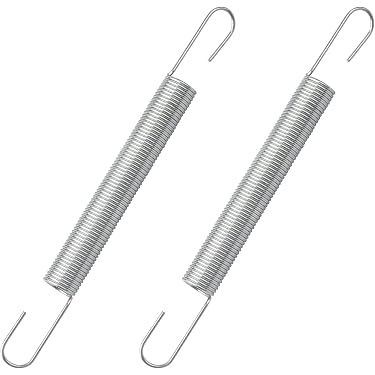 thumbnail image 2 of 4-Pack Extension Springs - 2-3/4 Inch Long X 1-5/8 Inch Diameter - Steel With Hooks 2 of 5