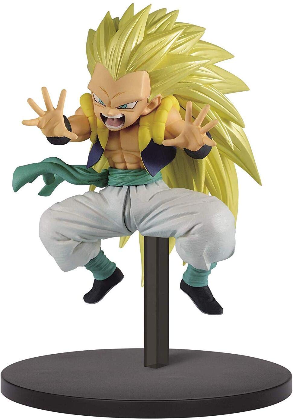 Banpresto Dragon Ball S Super Warrior II fusion Figure Figurine 10cm SS3 Gotenks