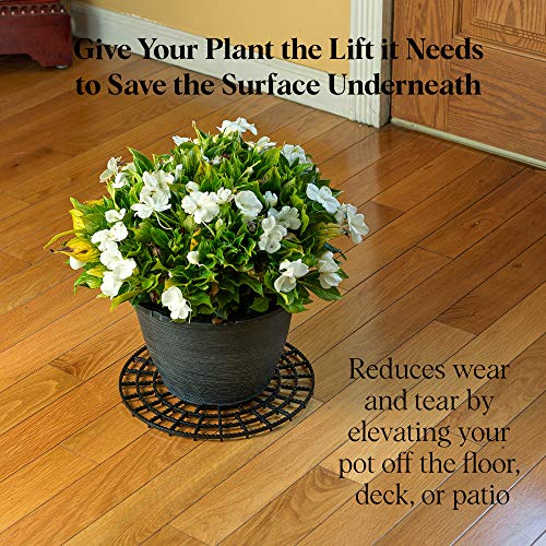 Patio & Deck Floor Protector (Set of 2) 12 inches Perfect Plant Trivet
