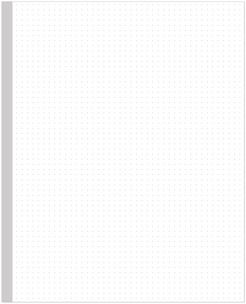 Miquelrius Grid Miquelrius Refill Pad, 300 Squared Sheets 5 X 5 Mm Mess Free Paper Refill