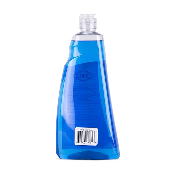 CLOROX ULTRA CONCENTRATED DISHWASHING LIQUID DISH SOAP WITH OXI, FRESH SCENT – BLEACH FREE DISH WASHING SOAP FOR KITCHEN DISHES FOR CLEANING GREASE, DISH DETEGENT LIQUID SQUEEZE BOTTLE, 26 FL OZ