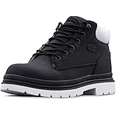Lugz Men's Drifter Ripstop Fashion Boot, Black/White, 9.5 M