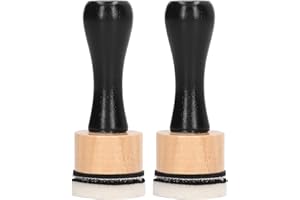 Ink Paints Mixing Blending Tool, 2 Handle 4 Round Sponges for DIY Patterns, with Foam Pads for Cardstock Paper Cards Scrapboo