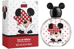 AIR-VAL Minnie Mouse, Disney, Fragrance, for Kids, Eau de Toilette, EDT, 3.4oz, 100ml, Perfume, Spray, Made in Spain, by Air Val International