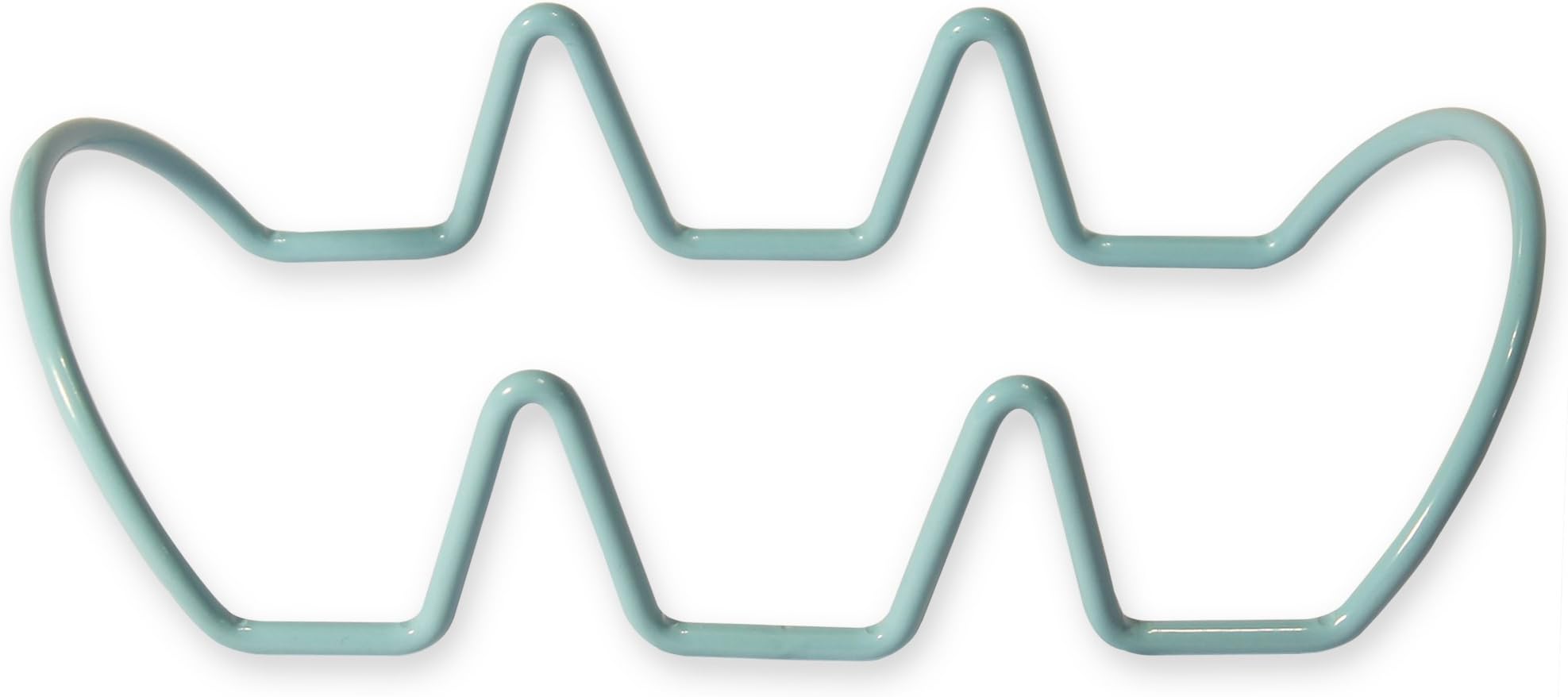 Stainless Steel Taco Holders. Restaurant Style Taco Server Racks. (Pack of 2, Multiple Colors) (Blue)