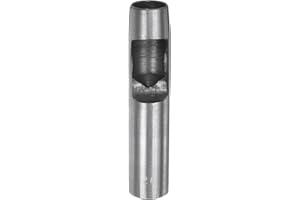 HARFINGTON Hollow Punch for Leather 17mm Round Hole Punch Tool for Belt Puncher Carbon Steel Single Punch for Watch Belts Cut