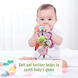 Funsland Pram Toys for Baby Clip On Car Seat Toys Stroller Rattle view 2