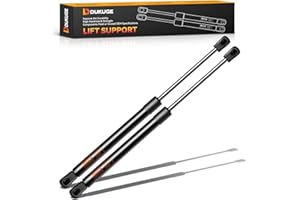 Dukuge C1623833 18 inch 100 lbs/445N Gas Strut Spring Shocks Lift Support for Leer are Camper Shell Tonneau Cover Truck Cap Canopy Travel Trailer RV Bed Hottub Cover, Pack of 2PCS
