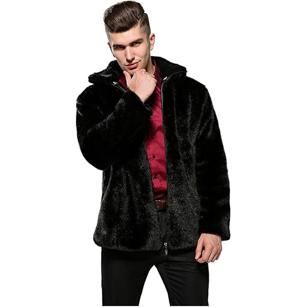 Mens Duffle Coat Wool Blend Single Breasted Walking Toggle