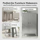 Shabby Chic Furniture Paint Antique Silver 100 ml Chalk Based Distressed Finish view 4