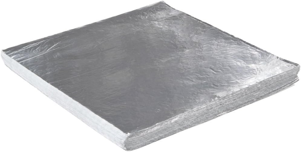 Bagcraft Papercon Bagcraft Paper Con BGC 300841 14 x 16 Foil Sandwich Wrap Silver 2-500