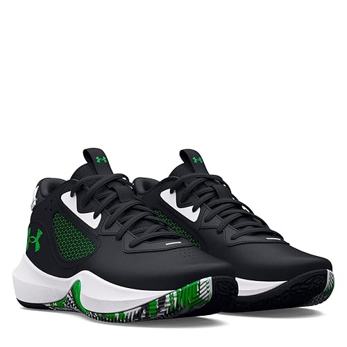 Under Armour Unisex Grade School Lockdown Basketball Shoe, (006 - Main Image