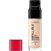 L'Oreal Paris Makeup Infallible Up to 32 Hour Fresh Wear Lightweight Foundation, 405 Porcelain, 1 Fl Oz, Packaging May Vary