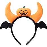 Halloween Headband, Pumpkin Bat Devil Headbands Headwear Hair Accessories