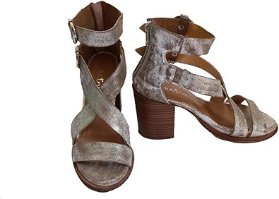 pewter sandals amazon