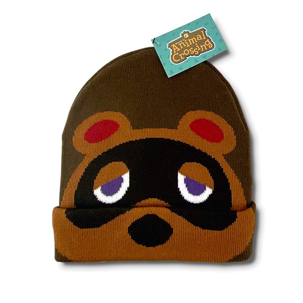 Controller Gear Authentic and Officially Licensed Animal Crossing - New Horizon- Tom Nook Beanie - Not Machine Specific: Video Games