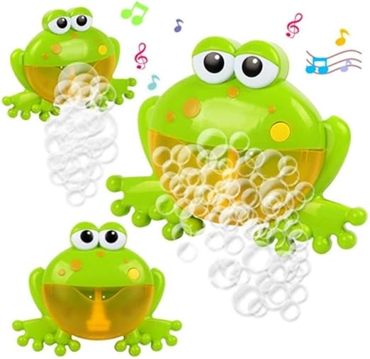 frog bubble bath