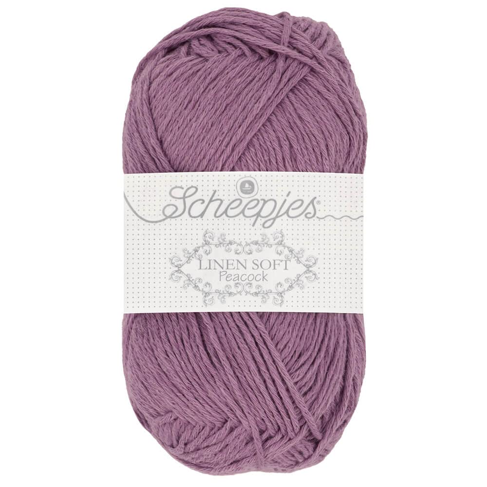 Scheepjes Linen Soft 50g - 612 Paars Brei- en Haakgaren
