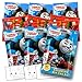 Thomas The Train Coloring Pack Party Favors with Stickers, Crayons and Coloring Activity Book in a Resealable Pouch ~ Plus Separately Licensed 2X3 Inch Coloring Fun Stickers Included