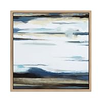 SIGNWIN Framed Canvas Wall Art Colorful Texture Canvas Prints Home Artwork Decoration for Living Room,Bedroom - 16x16 inches