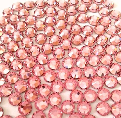 Rose Peach Crystal Rhinestones Flatback 144 Swarovski 4.8mm 20ss ss20