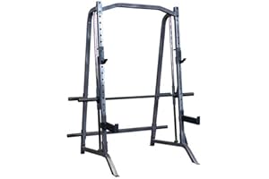 Body Solid Smith Machine Package - Strength Training Weight Cage Squat Rack System Ideal for Home and Commercial Gyms