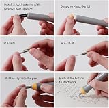 Tihoo Electric Eraser Battery Operated Kit with 22 Refills 2.3mm 5mm view 5