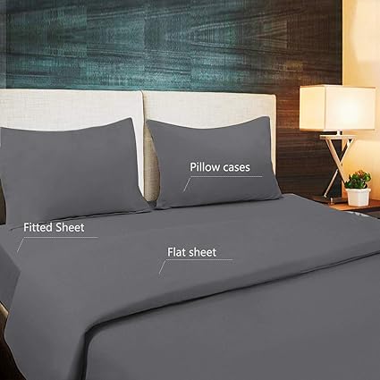 King Size Bed Sheets Sets Luxury Hypoallergenic 1500 Tc Hotel