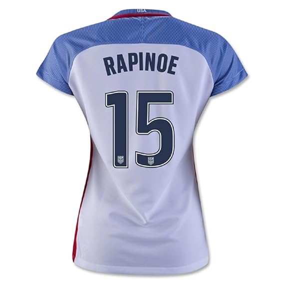 Amazon.com: Eds Sports Megan Rapinoe USA Woman's White Soccer Jersey Woman's: Clothing