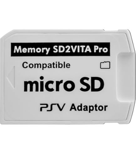 Amazon.com: SD2Vita 6.0 PS Vita Micro SD Memory Card Adapter