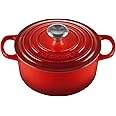 Le Creuset Enameled Cast Iron Signature Round Dutch Oven, 2 qt., Cerise
