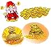 Yellow Crytal Feng Shui Golden Ingot / Yuan Bao and Prosperity Protection Set of 5 Lucky Charm Ancient Coins,Feng Shui Decor (2 Pcs 2.3