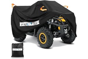 HAYCOVER ATV Cover Waterproof Heavy Duty XXXL 102 Inches 300D Oxford Cloth Quad ATC 4 Wheeler Rain Cover All Weather for Polaris Sportsman Yamaha Honda Kawasaki Quad Bike(102 * 48 * 48 Inch)