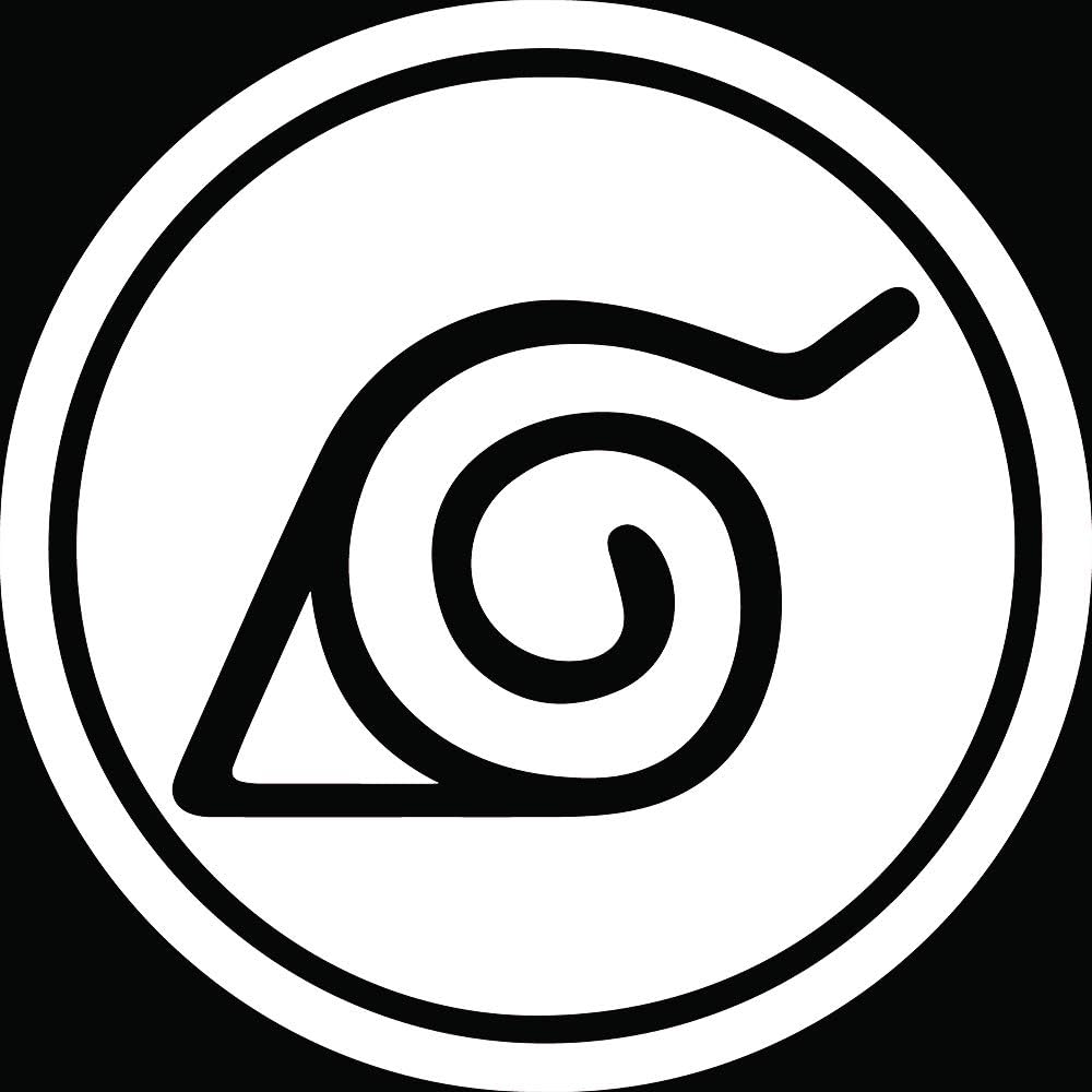 Как нарисовать знак конохи