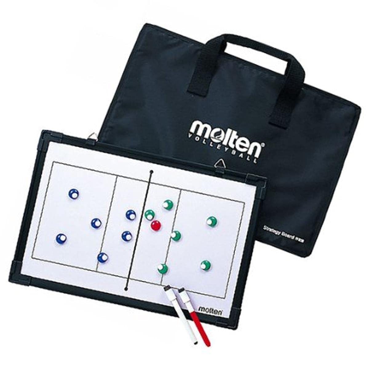 molten Tacticboard Volleyball - 30,5 x 45 cm including carry bag, magnets and pens