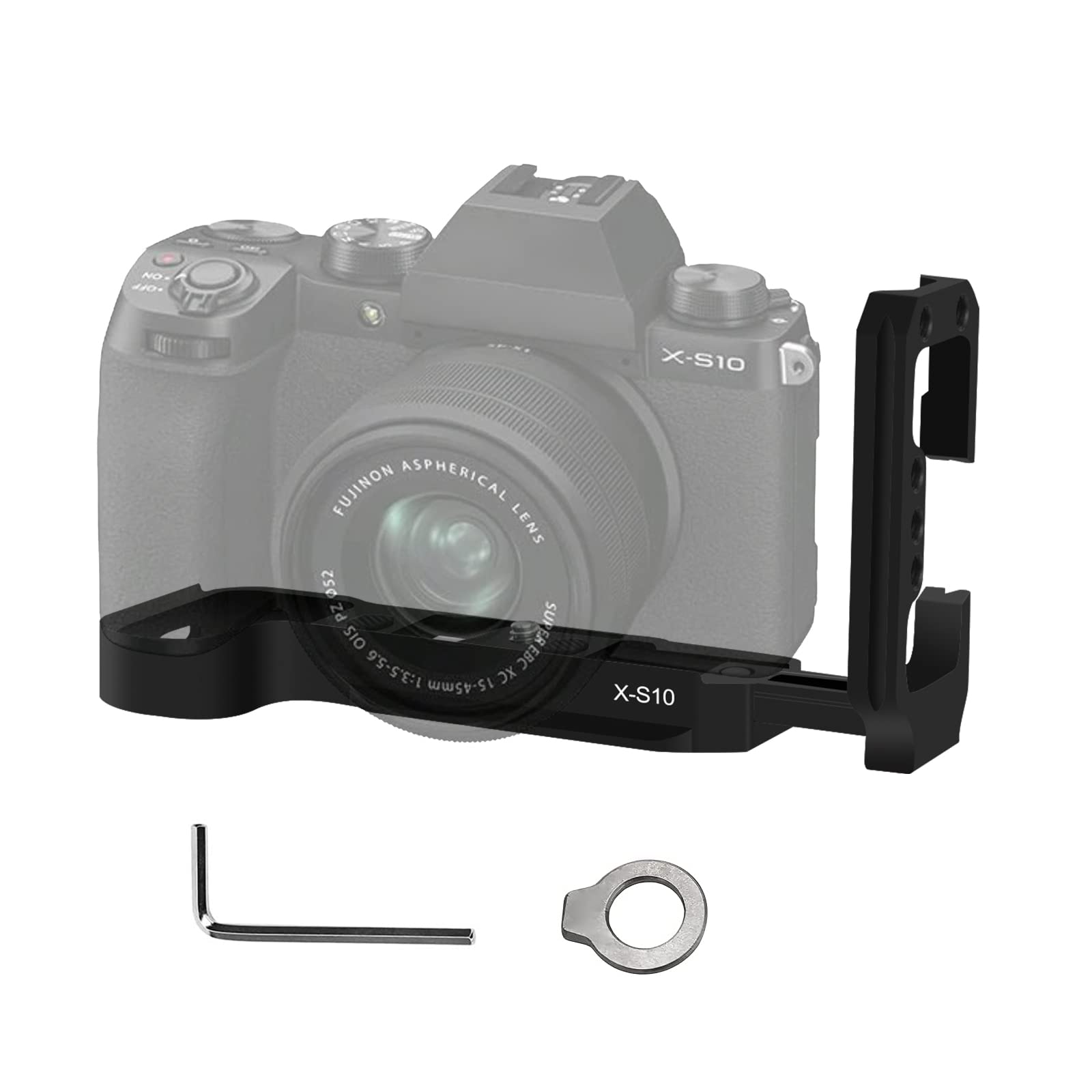 XS10 X-S10 Vertical Shoot L Plate Hand Grip Extended Version XS10 X-S10 Quick Release L Plate Camera Bracket Holder for FUJIFILM X-S10