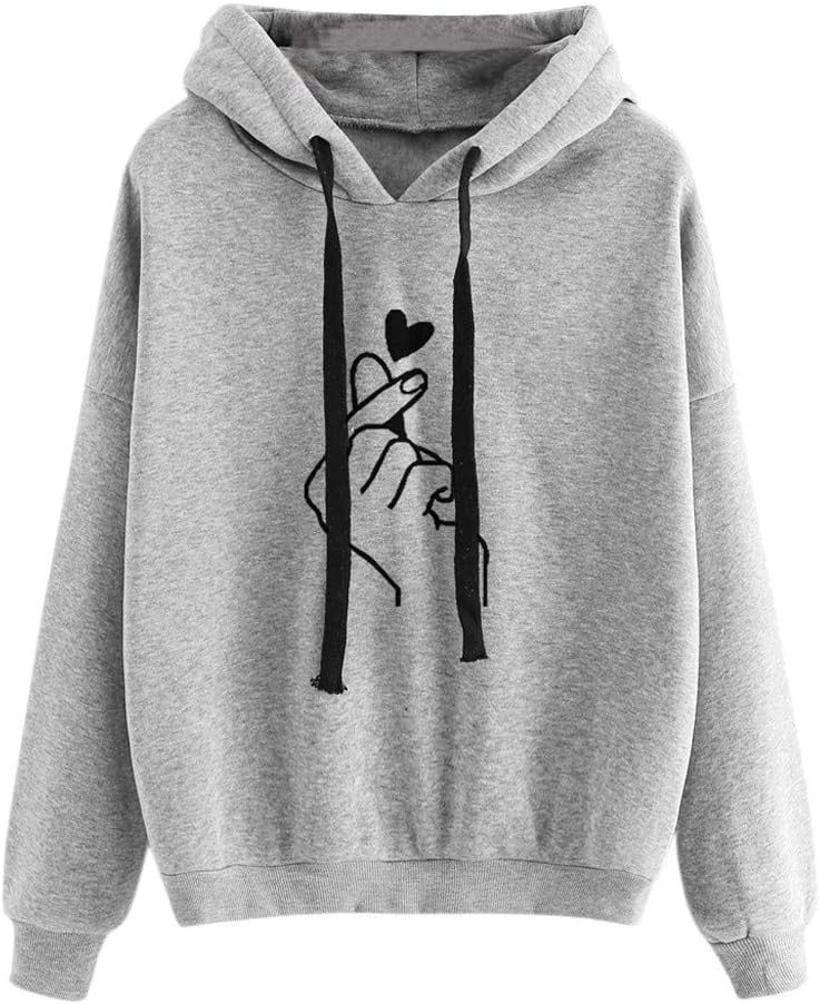 Hemlock Women Musical Notes Hoodies Sweater Coat Teen Girls Hooded Sweatshirt Pullover Jumper Outerwear Coat