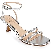 Jewel Badgley Mischka Marley Kitten Heel Sandal