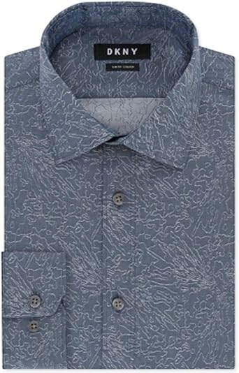 dkny slim fit stretch shirt