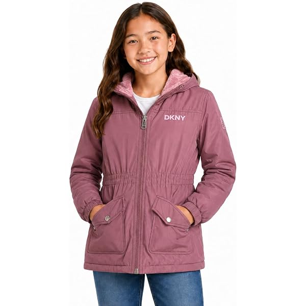 Amazon.com: Reebok Girls Fleece Jacket - Soft Plush Sherpa Faux