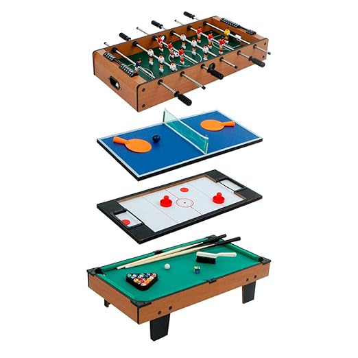COLORBABY 85327 Wooden MultiGame Table, 87 x 43 x 28 cm Amazon.co.uk