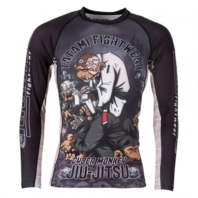Martial Arts Casual Clothing & TShirts Tatami BJJ Rash Guard Mens