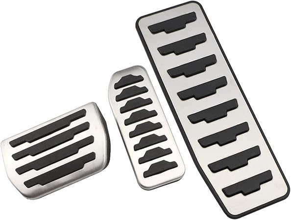 Amazon 車用 ペダル カラーマイライフカーガスペダルブレーキペダルランドローバーレンジローバーevoque 12 フットレストペダルパッドカバーカースタイリング ブレーキペダル ペダルセット サイズ At ペダル 車 バイク