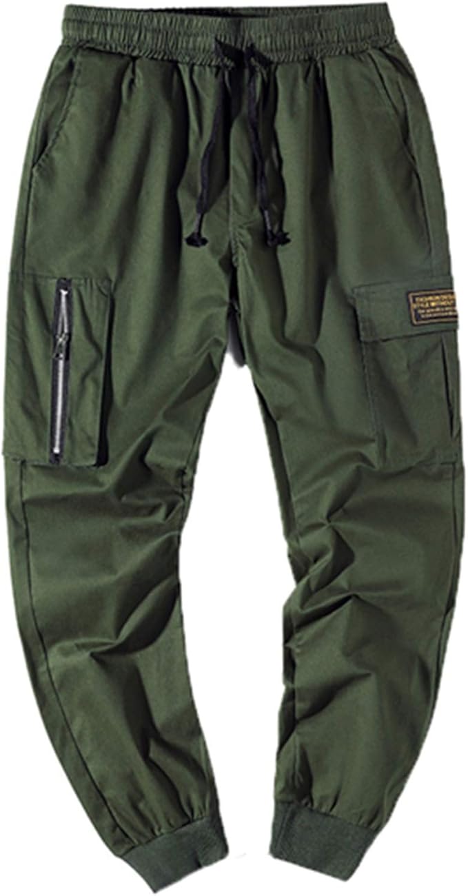 VANVENE Pantalones De Lino Para Hombre, Informales, Holgados