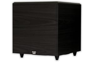 ACOUSTIC AUDIO BY GOLDWOOD Acoustic Audio PSW-12 500 Watt 12-Inch Down Firing Powered Subwoofer (Black)