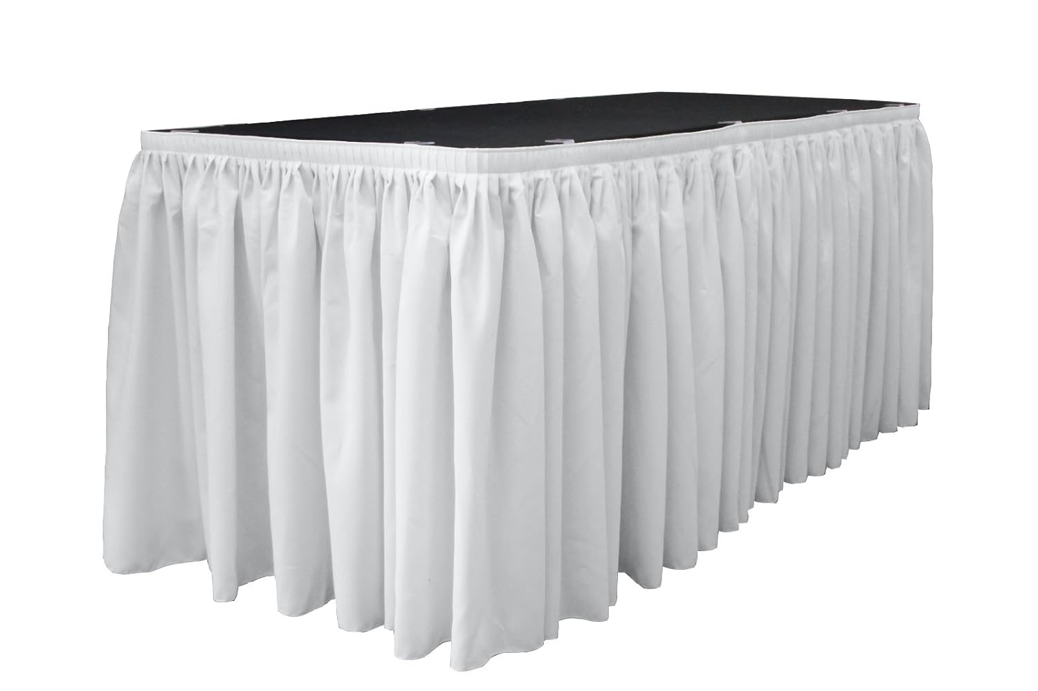 Best white pleated table cloth