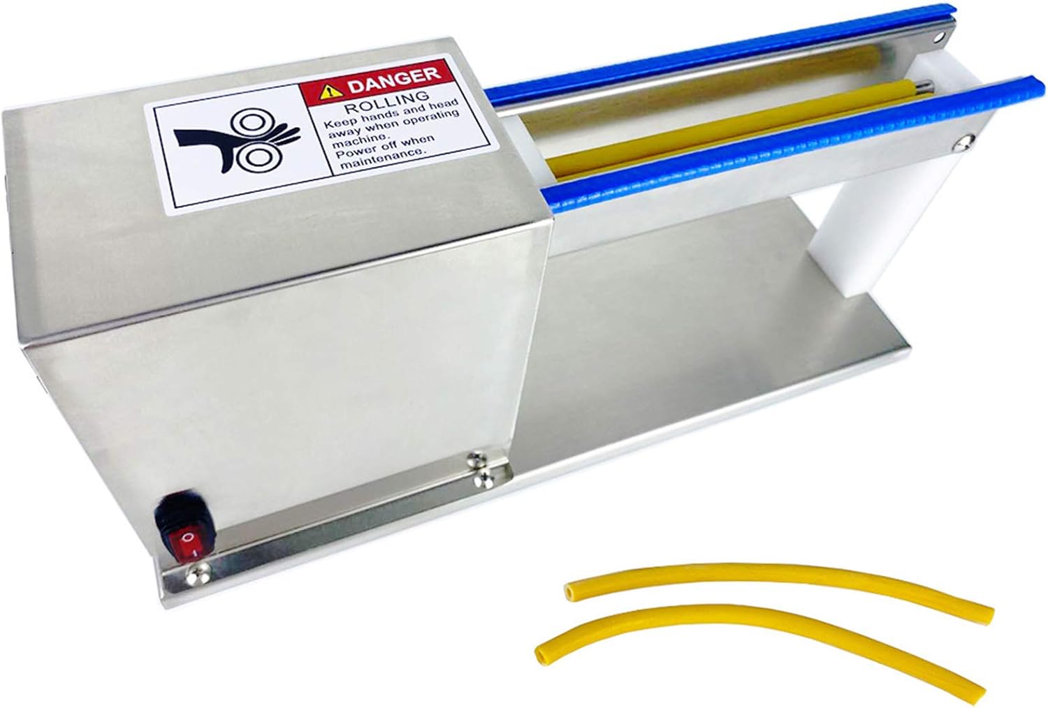 Electric Quail Egg Peeler Machine with 18W Motor,Stainless steel Commercial Quail Egg Sheller for Boiled Quail Eggs, 110V