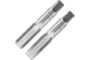Aceteel M16 X 2.0 Metric Hand Tap, Right Hand M16 X 2.0mm Threading Hand Tap 1Pair