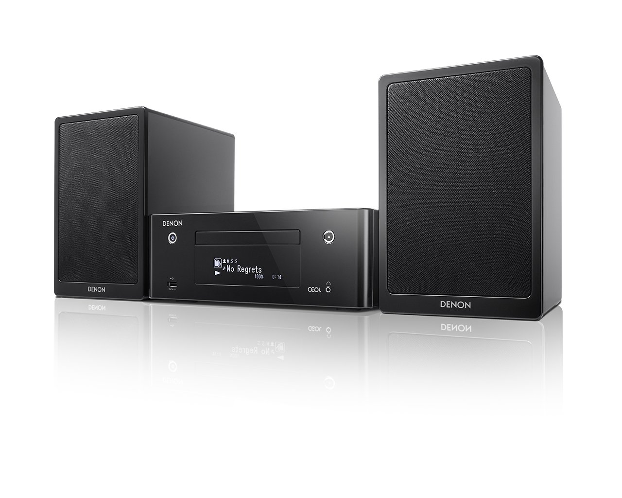 Denon CEOL N Microcadena red color negro importado