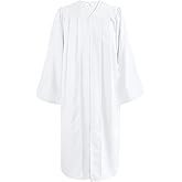 Happy Secret Matte Choir Robes for Church Adults Graduation Gown Baptismal Robes